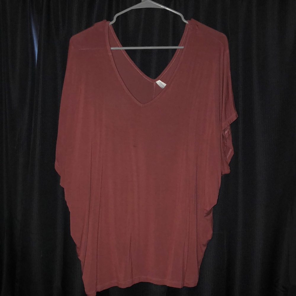 V-neck dress shirt